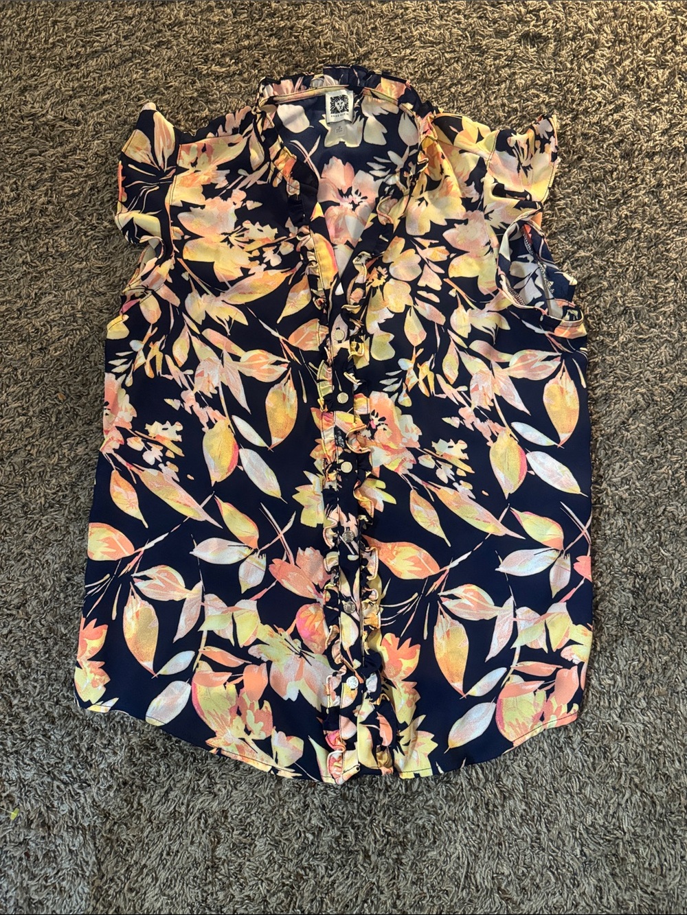 Anne Klein floral top